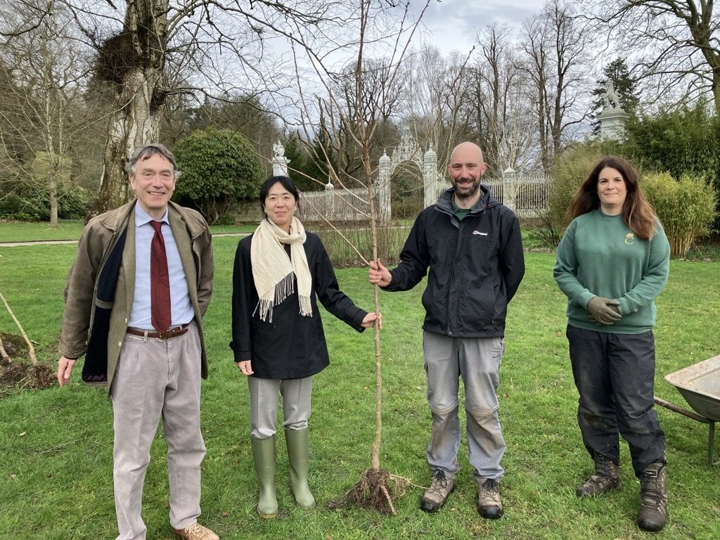 Planting Ceremony Cholmondeley castle