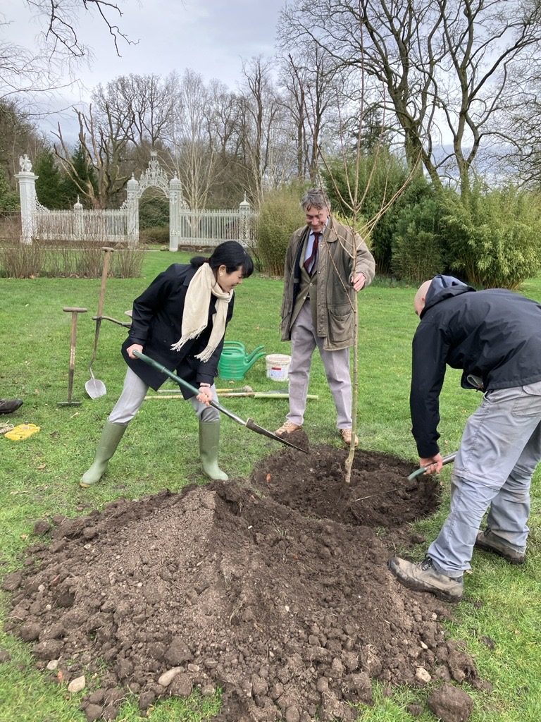 Planting Ceremony Cholmondeley castle
