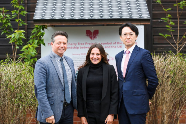 Nigel Huddleston MP and Minister Yasuyuki Okazaki, Minister for Public Diplomacy and Press