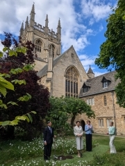 Emperor Naruhito and Empress Masako of Japan visited their alma mater, the University of Oxford Emperor Naruhito and Empress Masako of Japan visited their alma mater, the University of Oxford