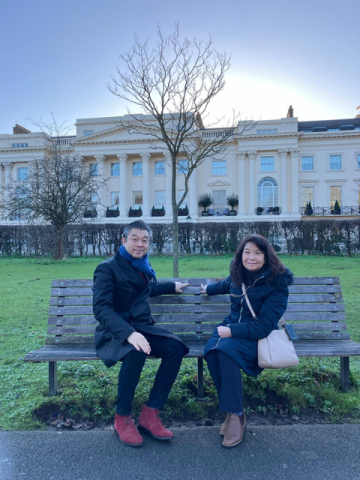 Ambassador and Madam Suzuki, Regent's Park