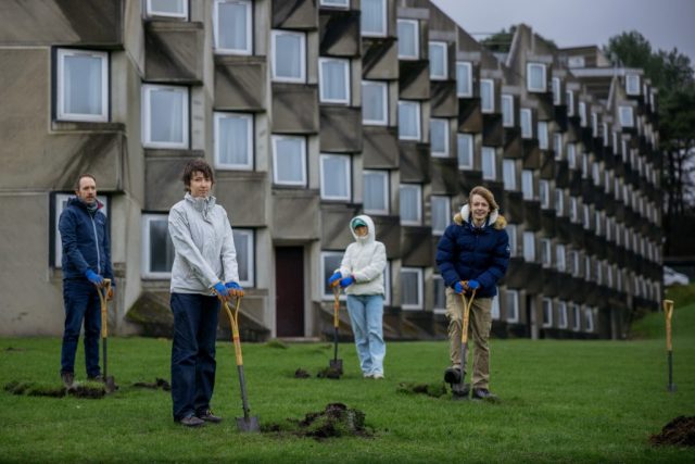 Sakura Planting - St Andrews